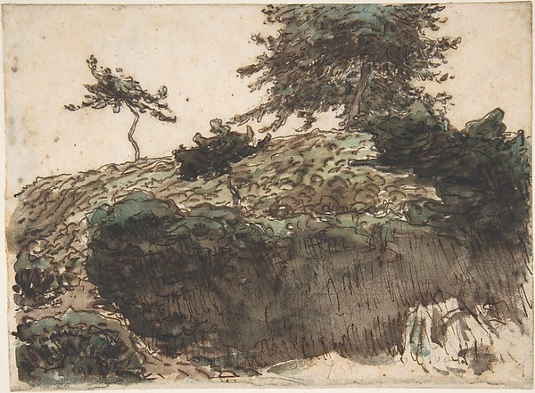 Jean-François Millet, Landscape, Vichy