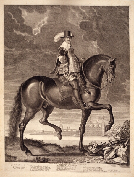 Albert Haelwegh, Christian IV til hest