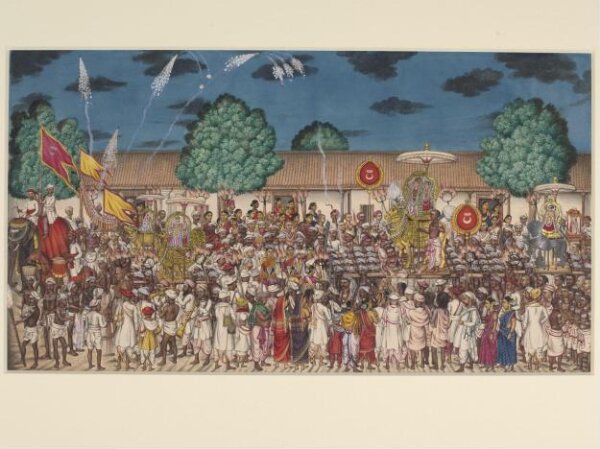 Unknown, Shaivite procession at night