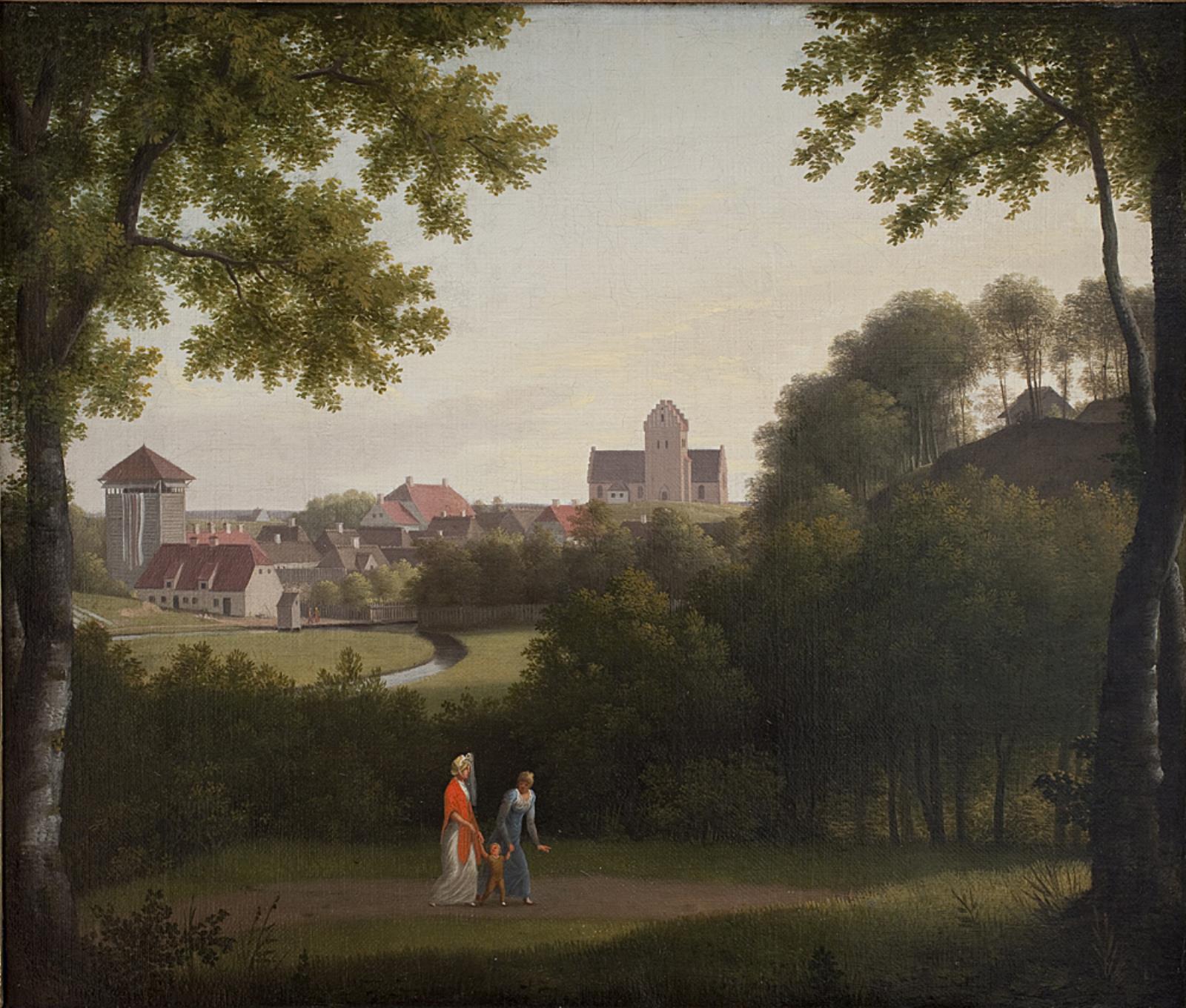 C.W. Eckersberg, Prospekt af Lyngby