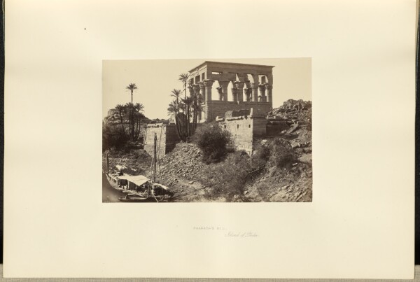Francis Frith, Pharaoh's Bed, Island of Philae