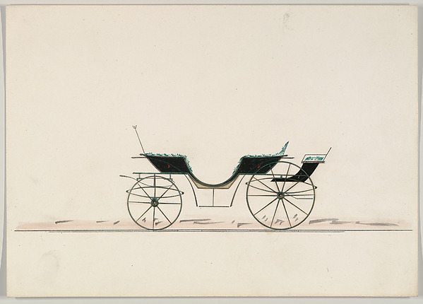 Brewster & Co., Design for  Vis-à-vis