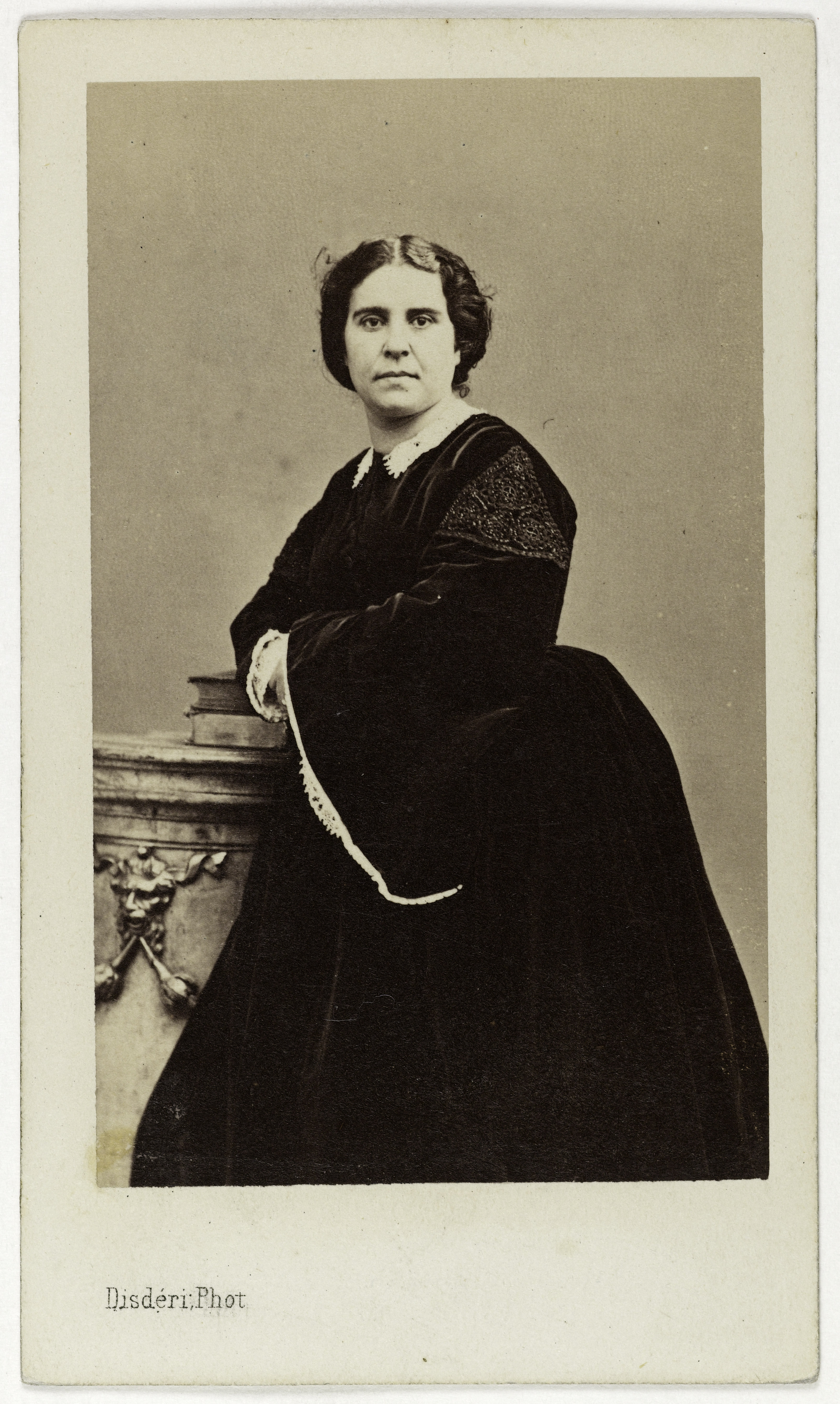 André-Adolphe-Eugène Disdéri, Portrait de Laurent Marie, (1826-1904), (actrice)