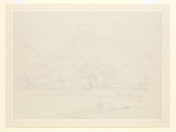 Thomas Daniell, Shrine beside a tank