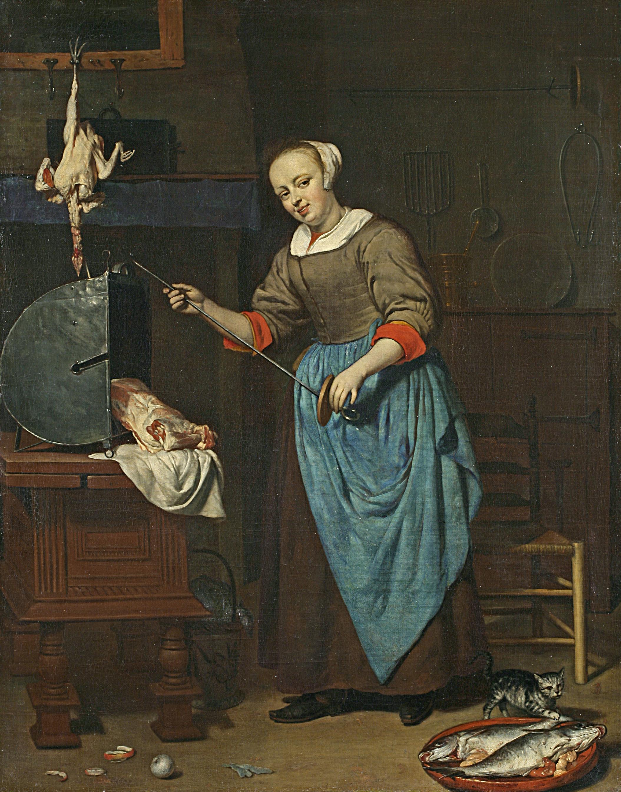 Gabriel Metsu, Die Köchin