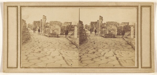 Unknown, [Street of Herculaneum, Gate of (---illeg.)]