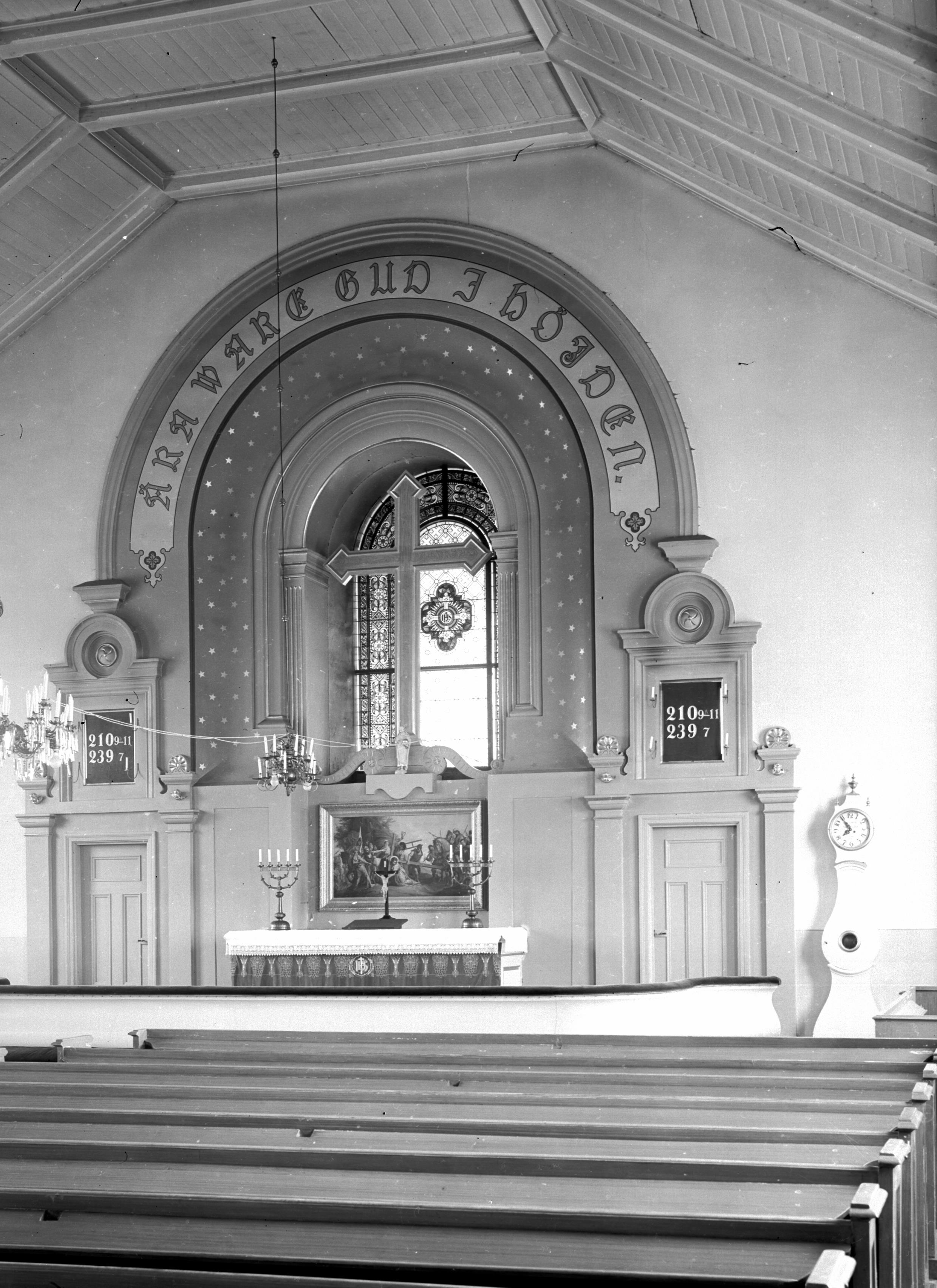 Iwar Anderson, Färgelanda kyrka