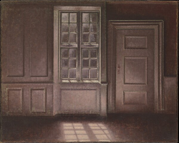 Vilhelm Hammershøi, Moonlight, Strandgade 30
