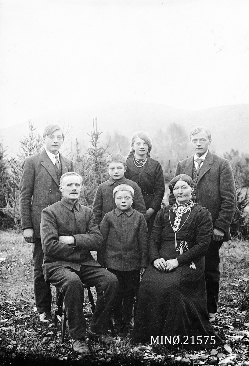 Henrik Augustinsson Stinessen, Famliebilde