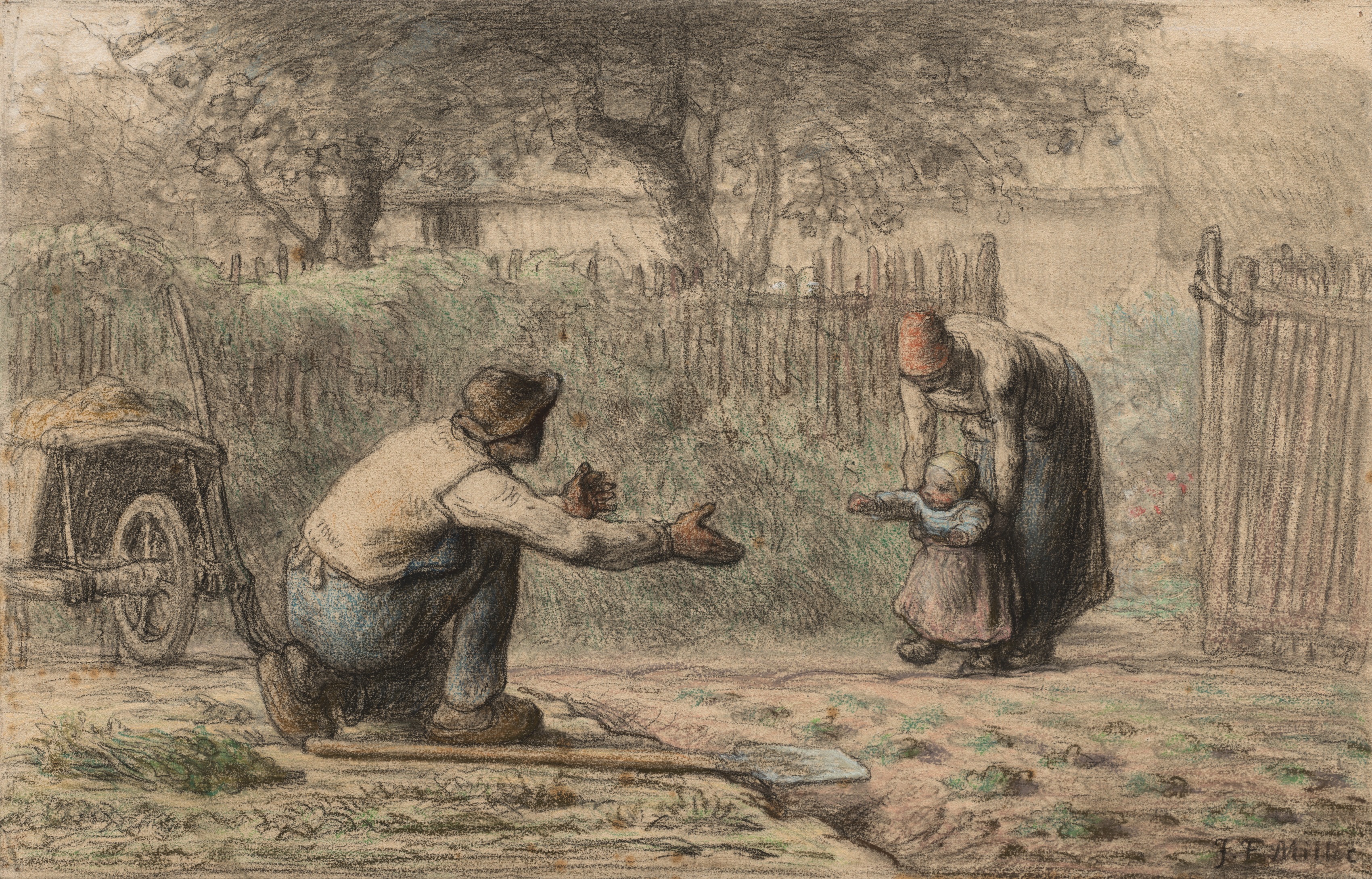 Jean-François Millet, First Steps