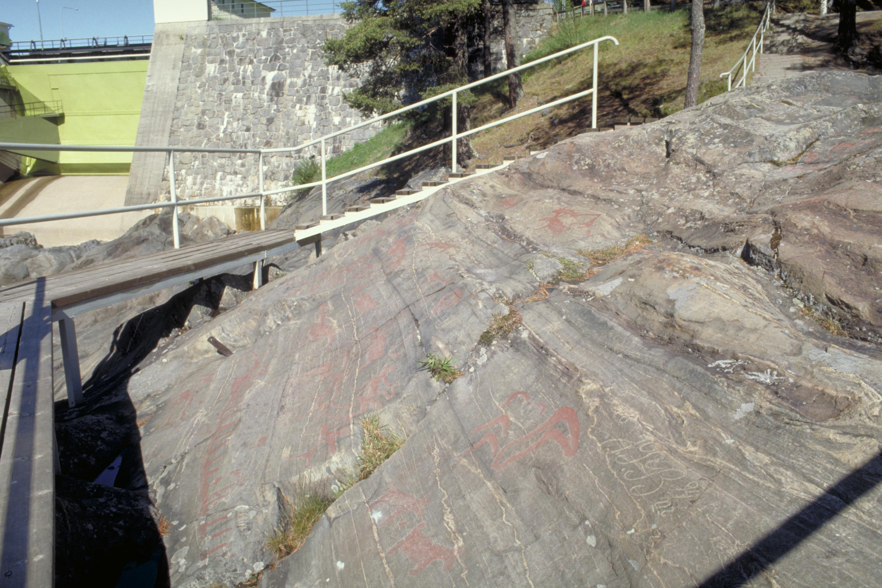 Gabriel Hildebrand, Nämforsen, hällristningsområde