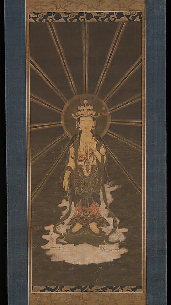 Unidentified artist, Descent of Eleven-Headed Kannon
