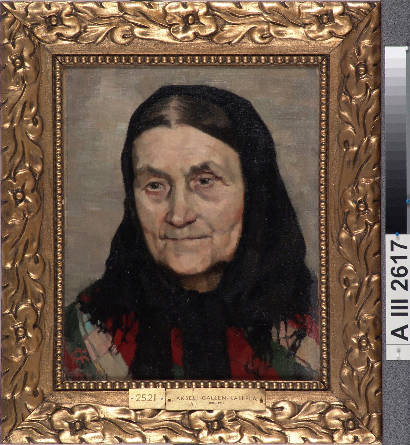 Akseli Gallen-Kallela, Old Peasant Woman