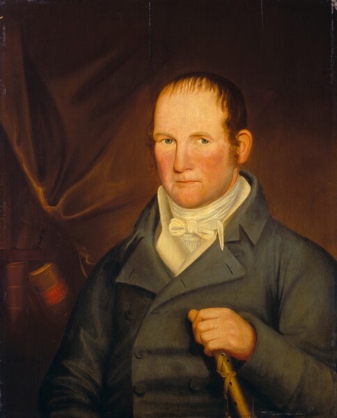 American 19th Century, Portrait of a Man