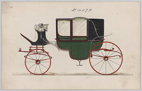 Brewster & Co., Design for Landau, No. 4079