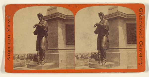 Edward and Henry T. Anthony & Co., Greenwood Cemetery. Soldiers' Monument.