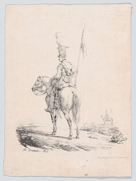 Horace Vernet, Lancer