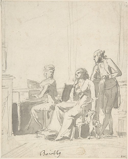 Louis Léopold Boilly, Conversation Piece