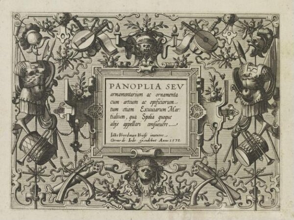 Hans Vredeman de Vries, Panoplia sev armamentarium