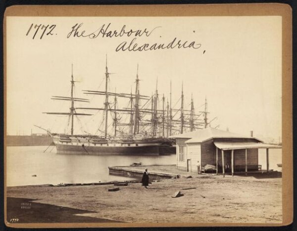 Francis Frith, The Harbour.  Alexandria