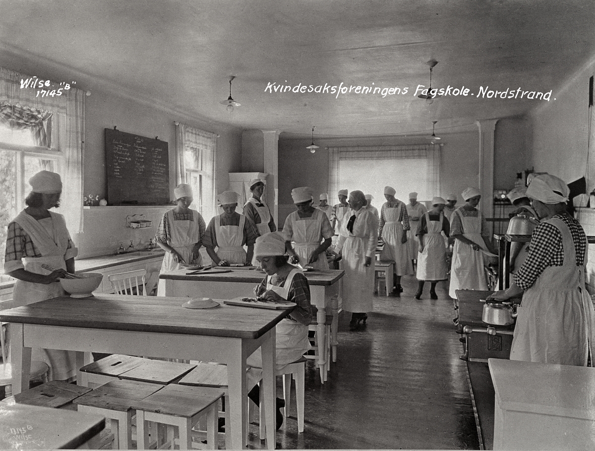 Anders Beer Wilse, Konv. Kvindesaksforeningens fagskole Nordstrand