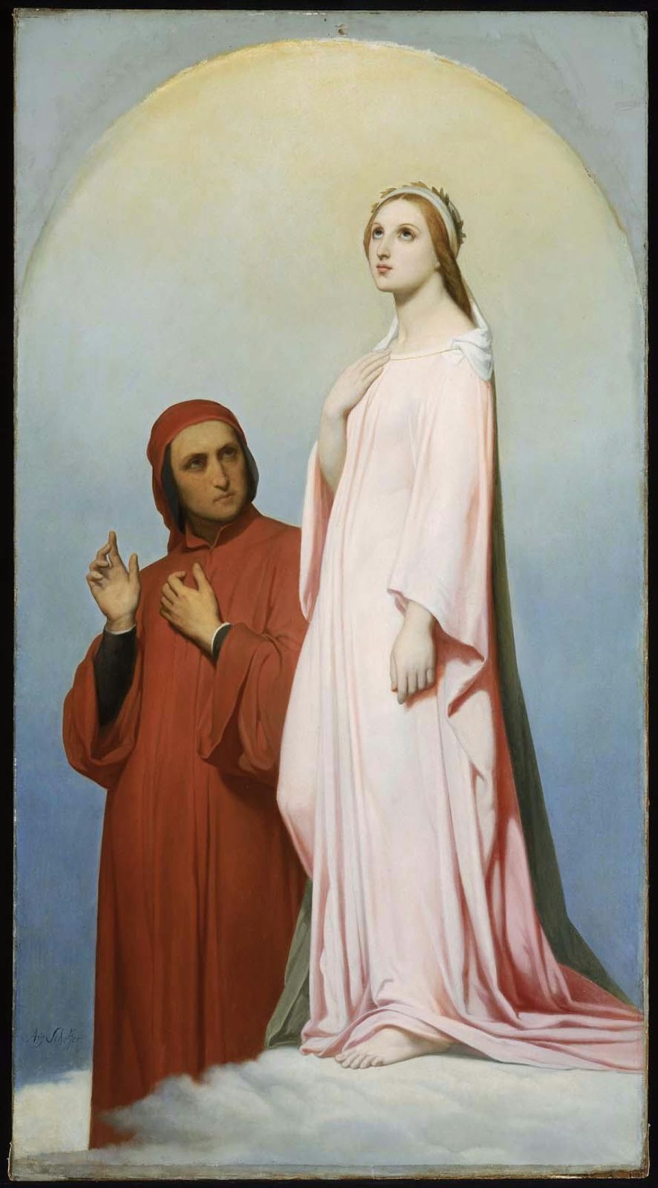 Ary Scheffer, Dante and Beatrice