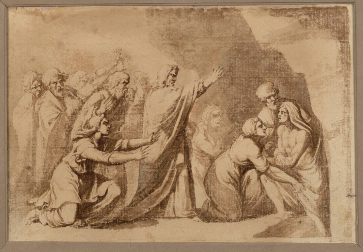Anonym, Auferweckung des Lazarus