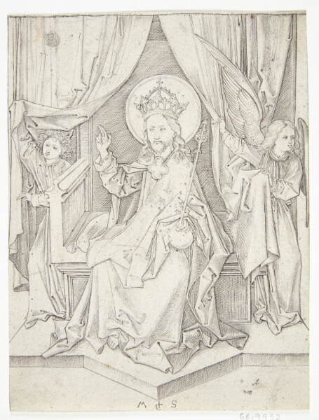 Martin Schongauer, Den tronende Kristus
