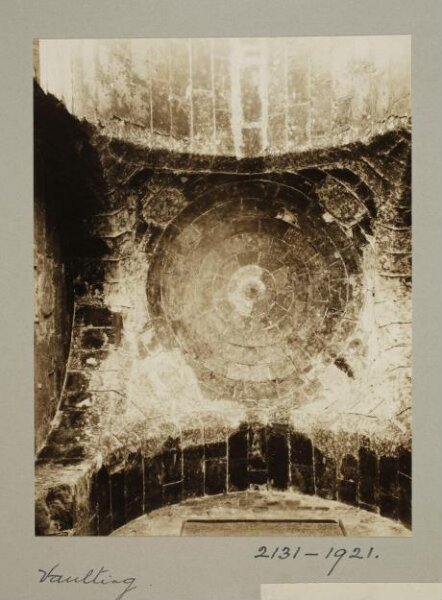 K.A.C. Creswell, Vaulting at the mosque of Mamluk Sultan al-Zahir Baybars, Cairo