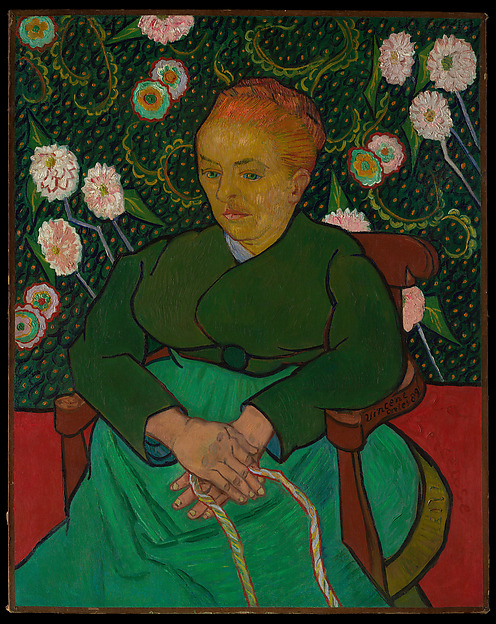 Vincent van Gogh, La Berceuse (Woman Rocking a Cradle; Augustine-Alix Pellicot Roulin, 1851–1930)
