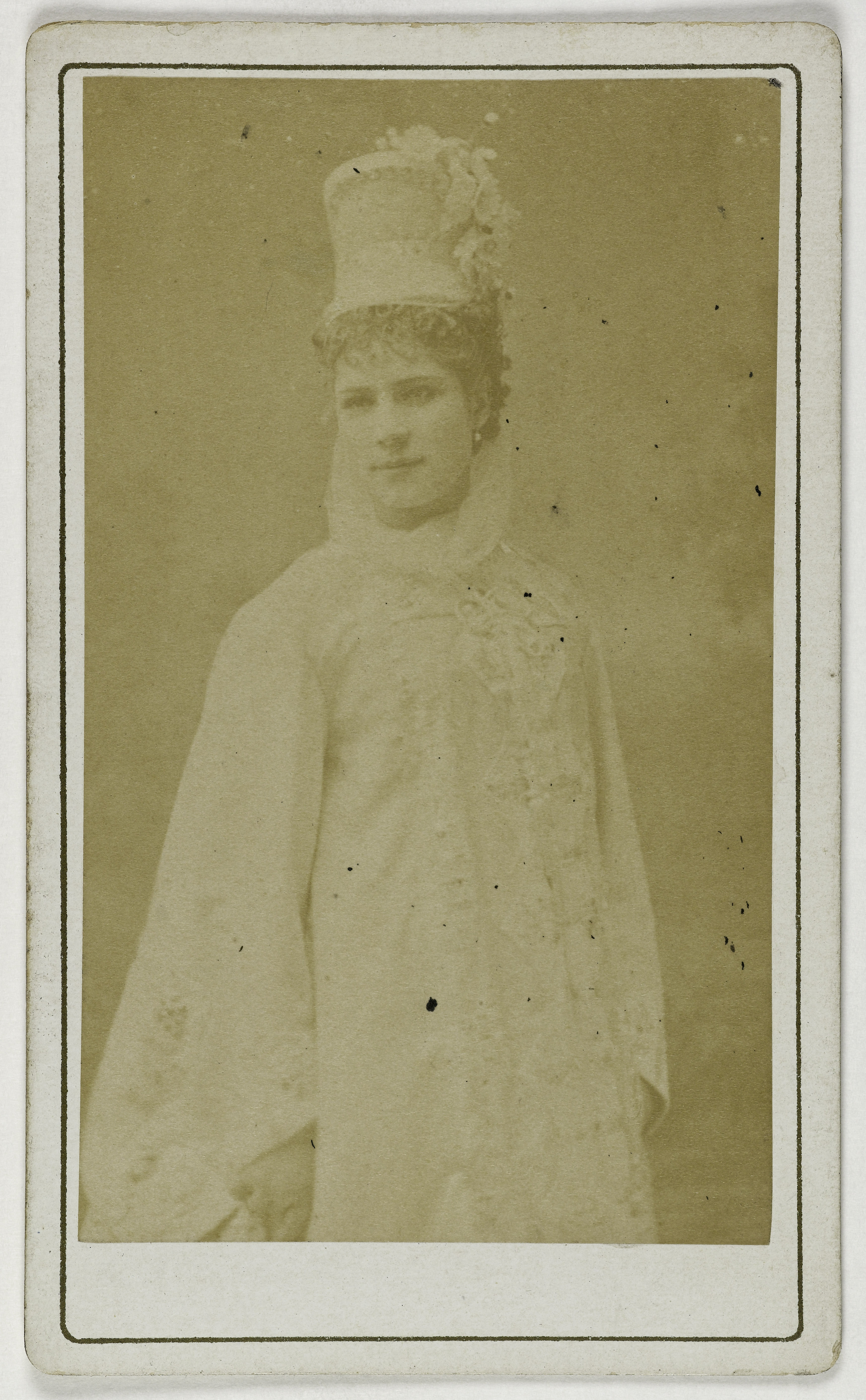 Gaston & Mathieu, Portrait de Granier Jeanne, (1852-1919), (fille de Granier Irma, actrice)