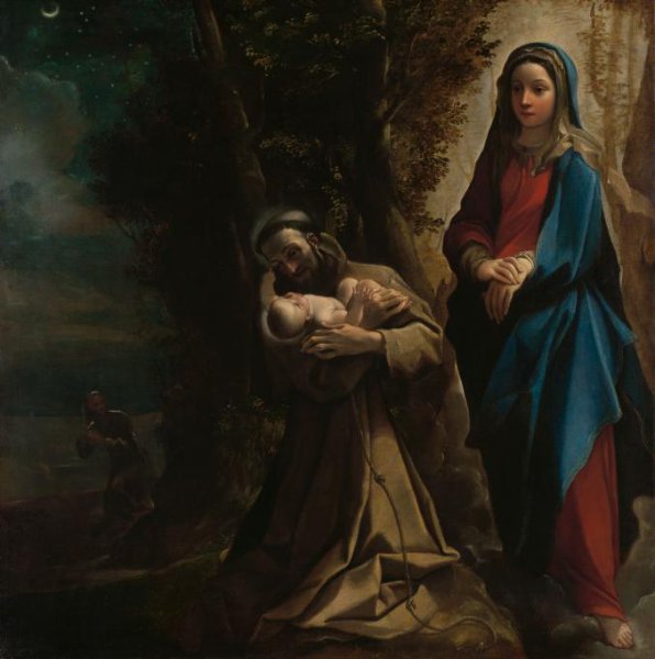 Ludovico Carracci, Het visioen van de heilige Franciscus van Assisi