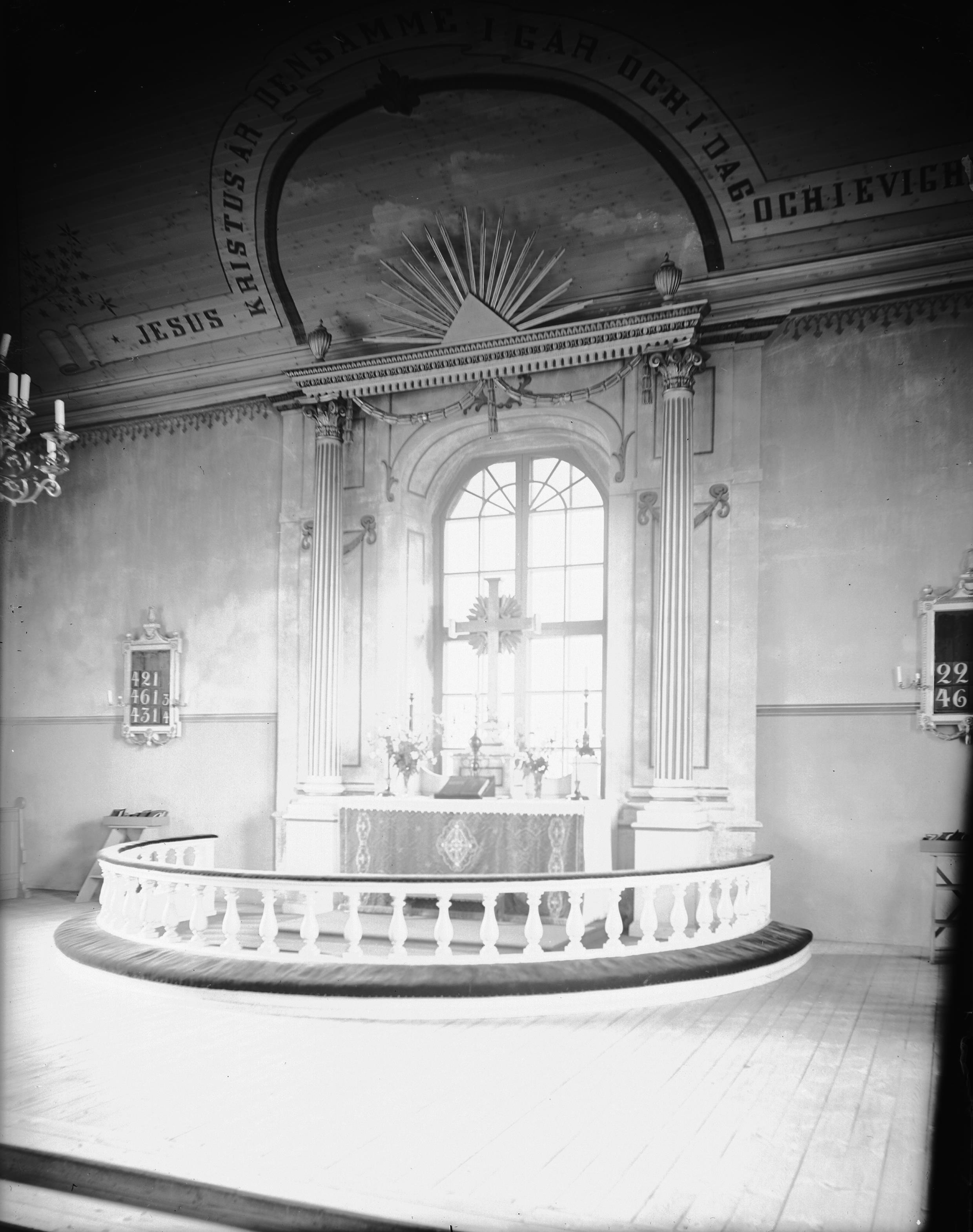 Axel Forssén, Fredsbergs kyrka