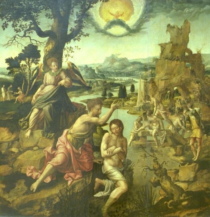 Jan van Scorel, Baptism of Christ