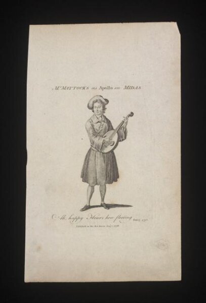 unknown, Mr. Mattocks as Aollo in Midas