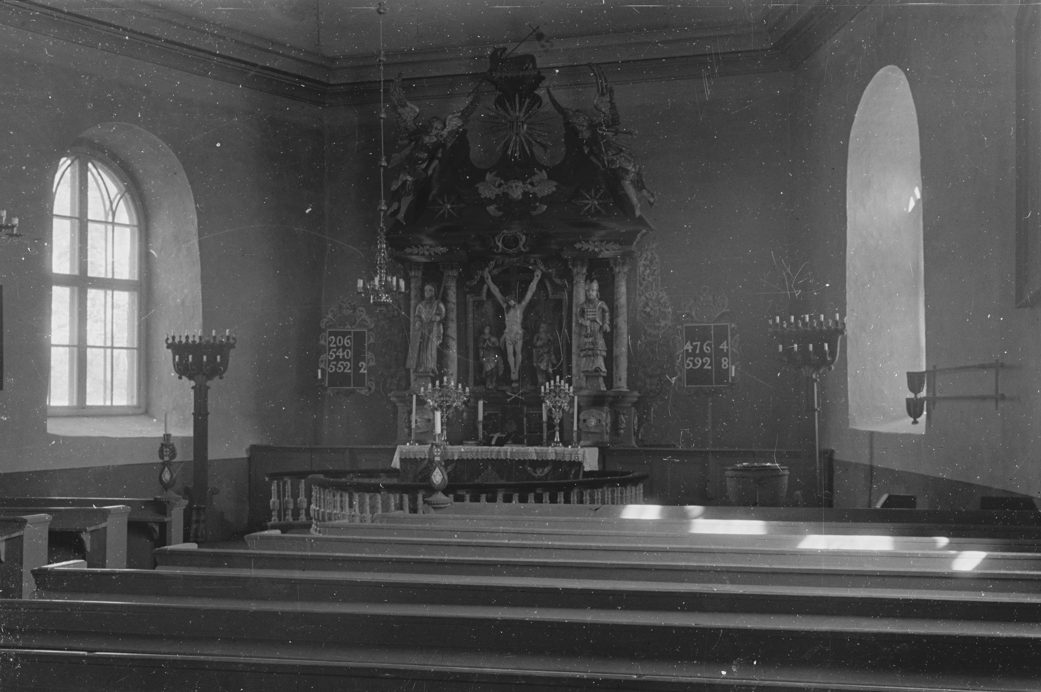 Bertil Berthelson, Älgå kyrka