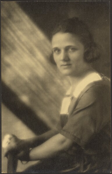 Louis Fleckenstein, [Portrait of a Woman in Streaming Light]