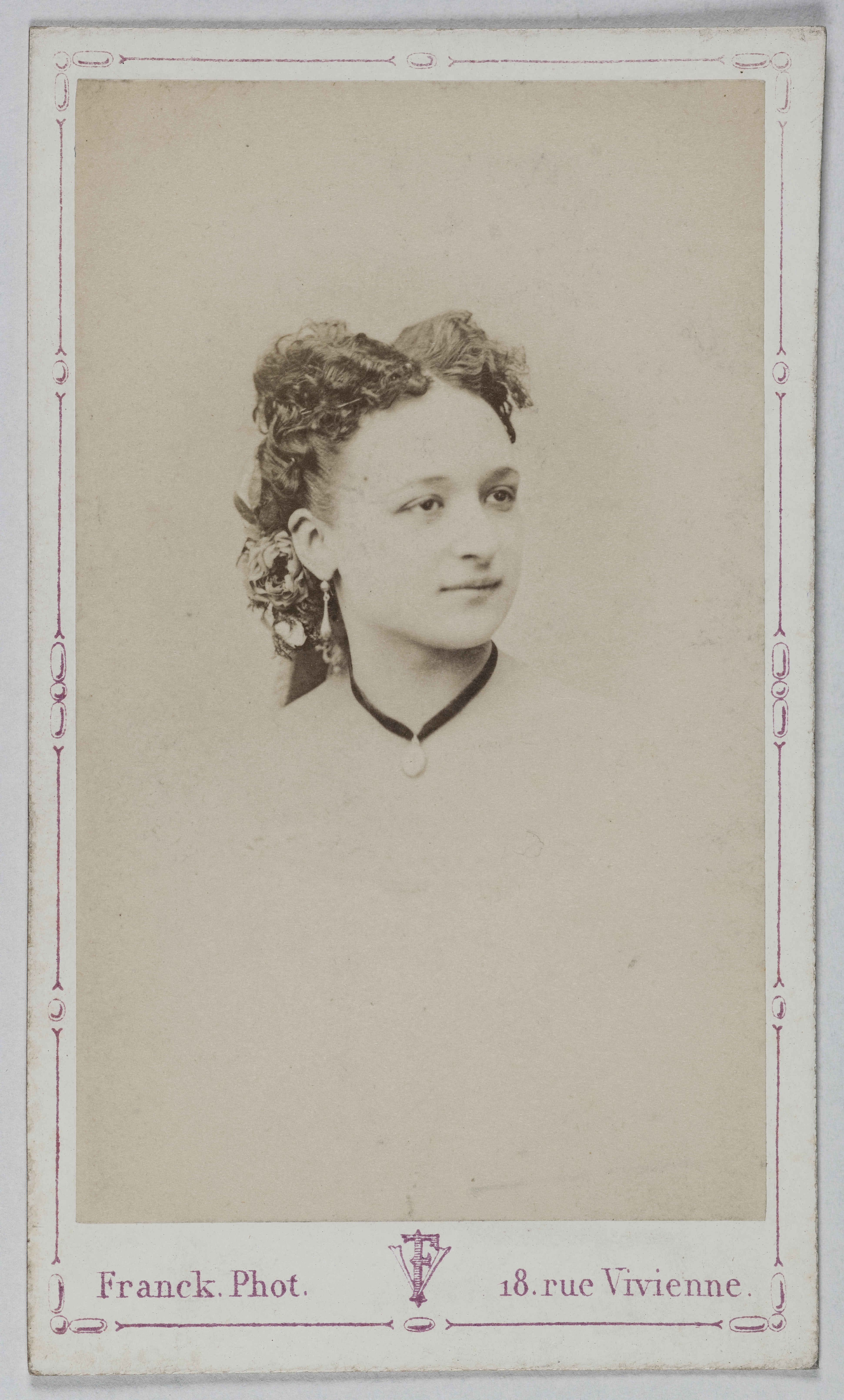 Franck, Portrait de Elvira (actrice)