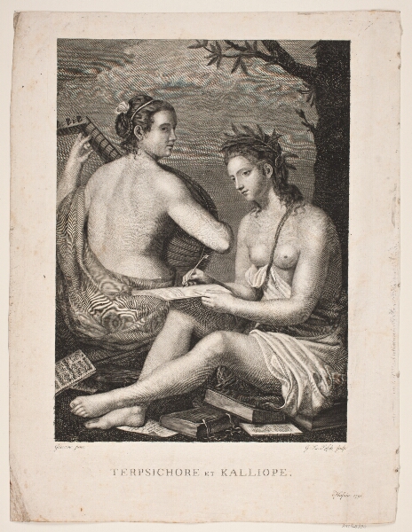 Gerhard Ludvig Lahde, Terpsichore et Kalliope