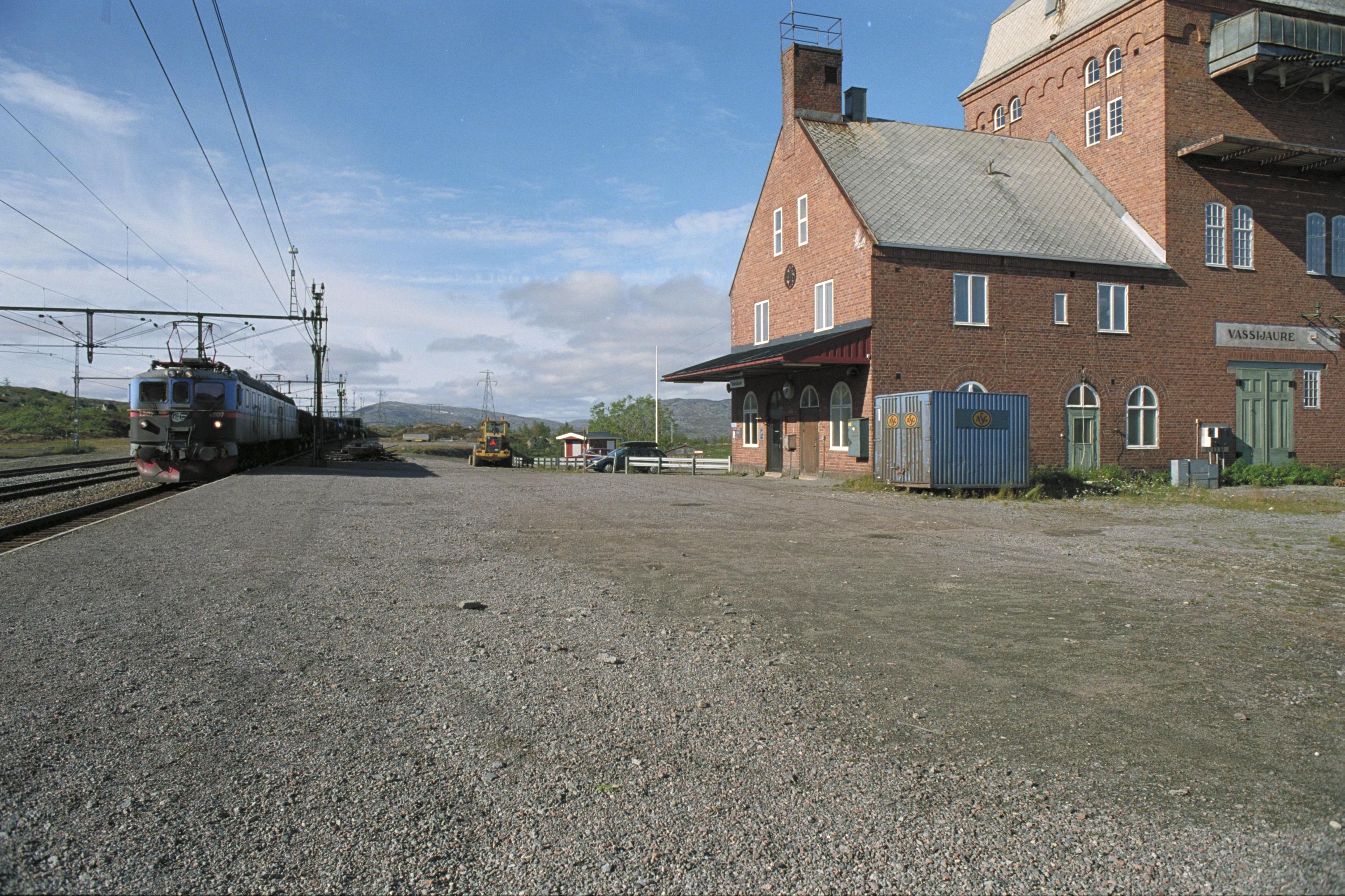 Bengt A Lundberg, Vassijaure station