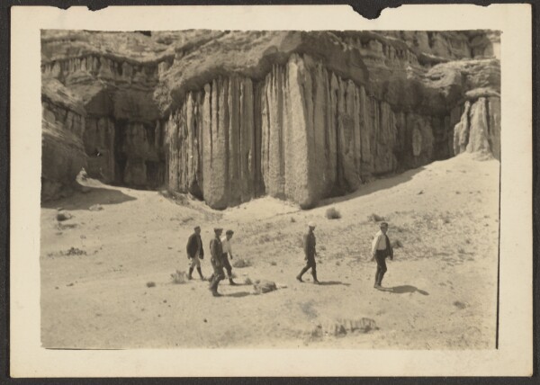 Louis Fleckenstein, [Figures in Desert Landscape]