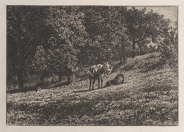 Charles Jacque, Orchard