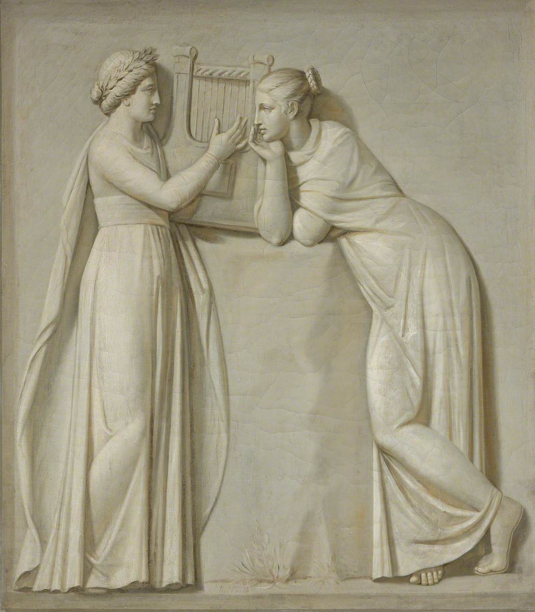 Robert Fagan, The Muses: Terpsichore and Polyhymnia