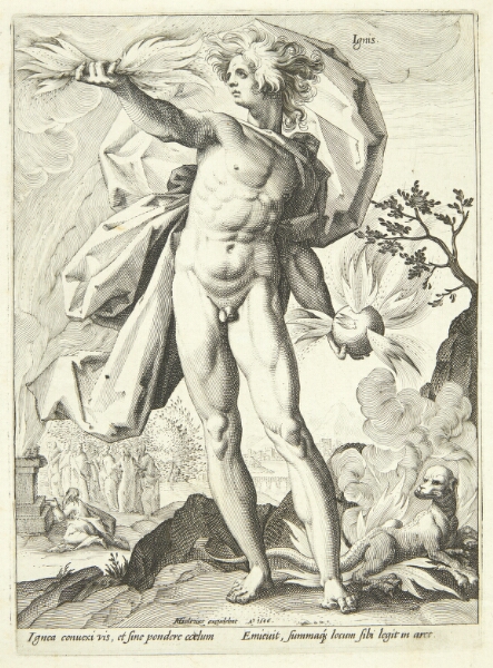 Hendrick Goltzius, Ild (Ignis)