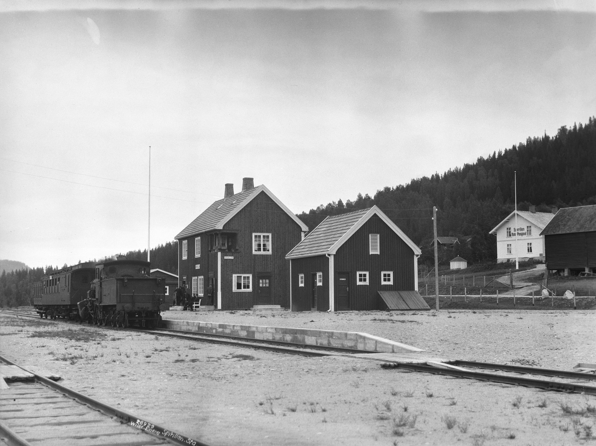 Anders Beer Wilse, Prot: Spirilbanen, Spirillen station