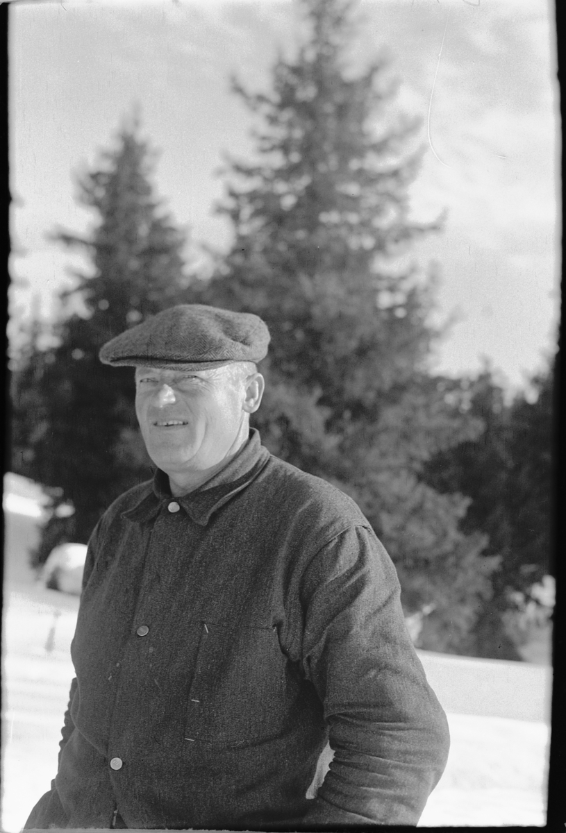 Håkon Prestkværn, Ukjent mann i skogen.