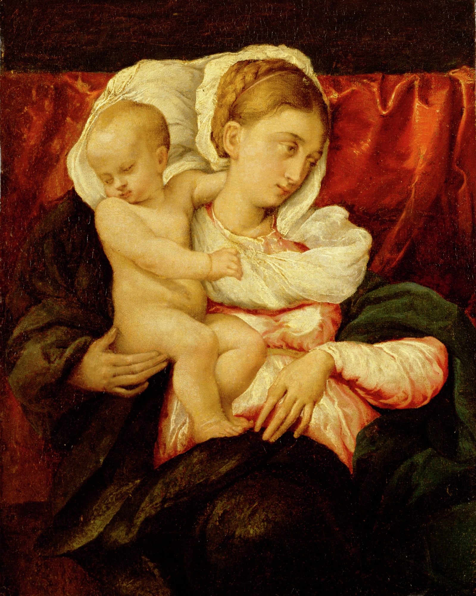 Jacopo Bassano, Madonna and Child