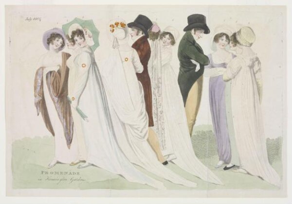 Unknown, Promenade in Kensington Gardens