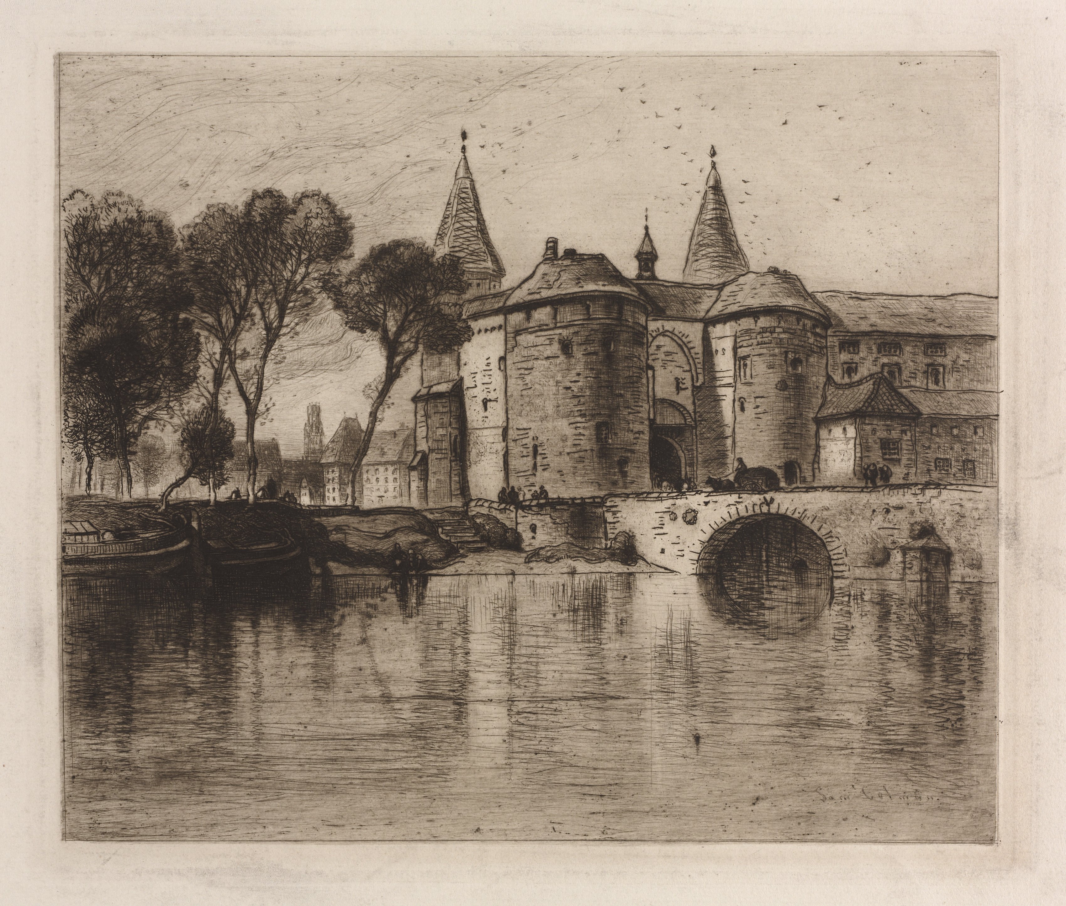 Samuel Colman, Pont de Grand, Bruges
