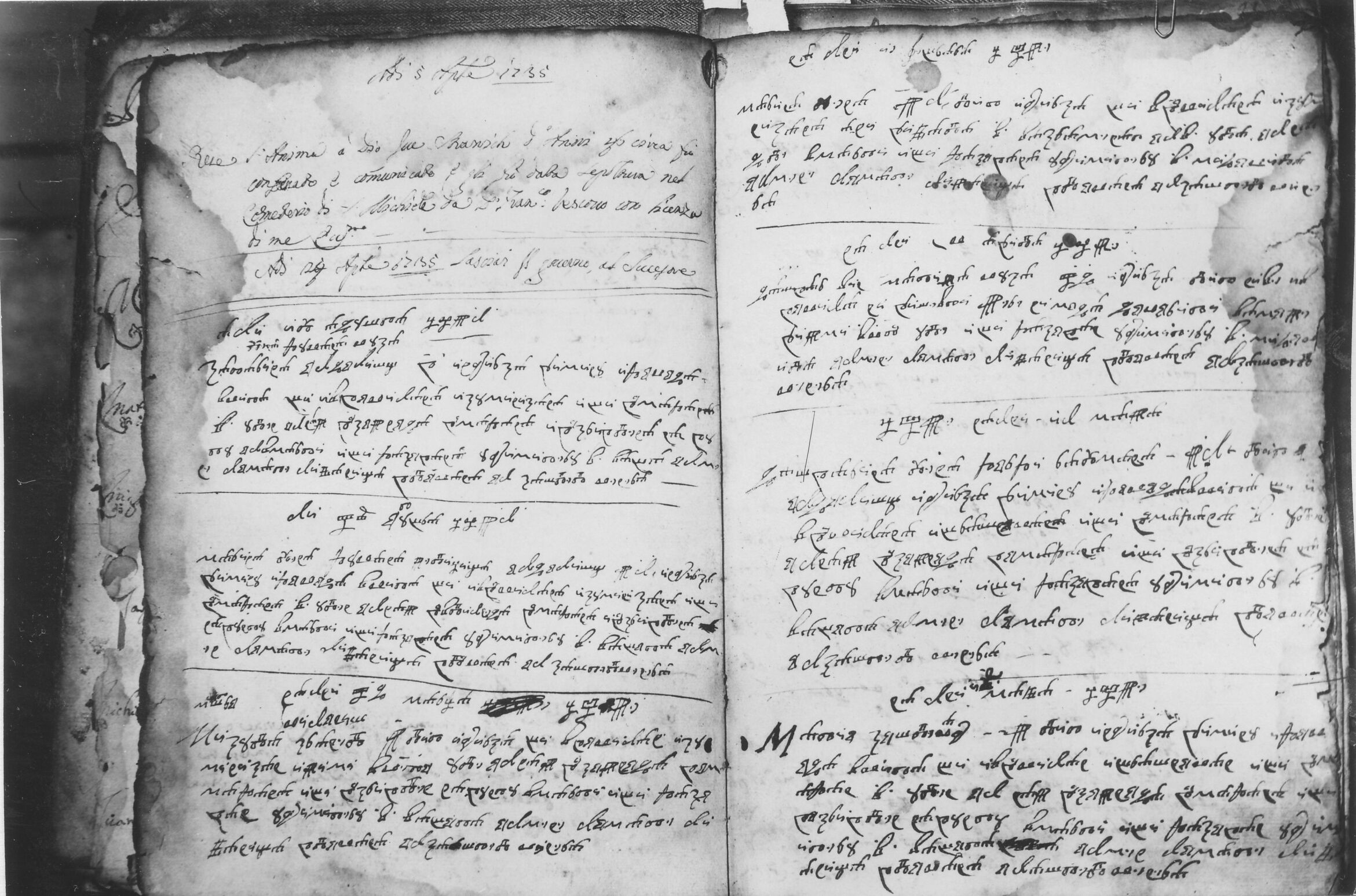 Branko Fučić, Kaštel (Buje), glagoljska matica iz 1668. godine u Arhivu župnog dvora